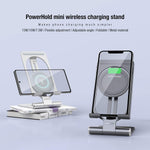 Nillkin Fast Wireless Charger Stand Adjustable Qi Certified Wireless Charging Stand For Iphone 12 Pro Max 12 11 Pro 11 Xs X 8 Plus Galaxy S20 S10 S9 Note 20 10 9 8 And More Silverno Ac Adapter