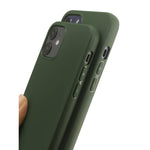 Mundulea Compatible With Iphone 13 Pro Max Case Green Slim Surface Layer Smooth Matte Soft Flexible Tpu Cover Compatible For Iphone 13 Pro Max Green