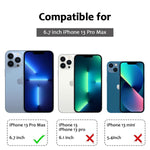 2 Pack Yooch Tempered Glass Screen Protector For Iphone 13 Pro Max Clear Glass Protector Full Coverage Screen Protector Film Anti Fingerprint Screen Cover
