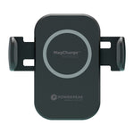 Powerpeak 15W Wireless Magcharge Car Cup Holder Mount With Magnetic Auto Alignment Compatible With All Wireless Charging Smartphones