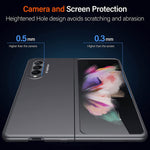 New Galaxy Z Fold 3 Case Hard Pc Anti Slip Cellphone Case Ultra Thin Smart