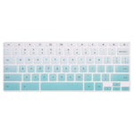 Keyboard Cover Skins Compatible With Hp Chromebook 14A G5 Hp Chromebook X360 14 Touchscreen Hp 2 In 1 14 Touchscreen Chromebook Hp Chromebook 14 Da 14B Ca Seriesombre Hot Blue