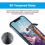 2 Pack Glass M Anti Blue Light Screen Protector For Iphone 12 Pro Max Eye Protection Tempered Glass Film Full Coverage Blue Light Blocking Screen Cover