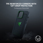 Razer Arctech For Iphone 13 Pro Case Extra Ventilation Channels Thermplastic Elastomer Reinforced Corners Tactile Side Buttons Compatible With Wireless Chargers And 5G