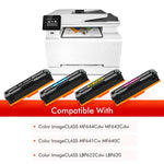 Compatible Toner Cartridge Replacement For Canon 054 054H Cartridge 054 Mf644Cdw Canon Color Imageclass Mf644Cdw Mf642Cdw Lbp622Cdw Mf642 Mf644 Printer Black C