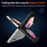 New Galaxy Z Fold 3 Case Hard Pc Anti Slip Cellphone Case Ultra Thin Smart