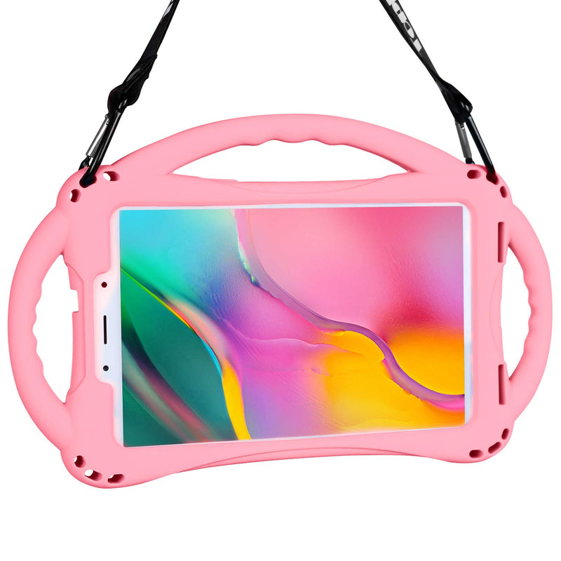 New Kids Case For Samsung Galaxy Tab A 8 0 2019 Sm T290 295 Premium Silicone Shockproof Light Weight Protective Handle Stand Case For Galaxy Tab A 8 0Pi