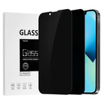 Techo Privacy Screen Protector Compatible With Iphone 13 Mini Tempered Glass Film Edge To Edge Full Coverage Anti Spy Case Friendly 2 Pack 5 4 Inch