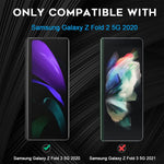 3 Sets Orzero Compatible For Samsung Galaxy Z Fold 2 5G 2020 Not For Z Fold 3 2021 3 Pack Soft Tpu Front Screen Protector And 3 Pack Inside Screen Protector Not Glass Hd Bubble Free Lifetime Replacement