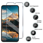 2 2 Pack Galaxy S22 Plus Hd Screen Protector And Camera Protector 9H Tempered Glass Support Ultrasonic Fingerprint Identify For Samsung Galaxy S22 Plus S22 5G 6 5 Screen Protector