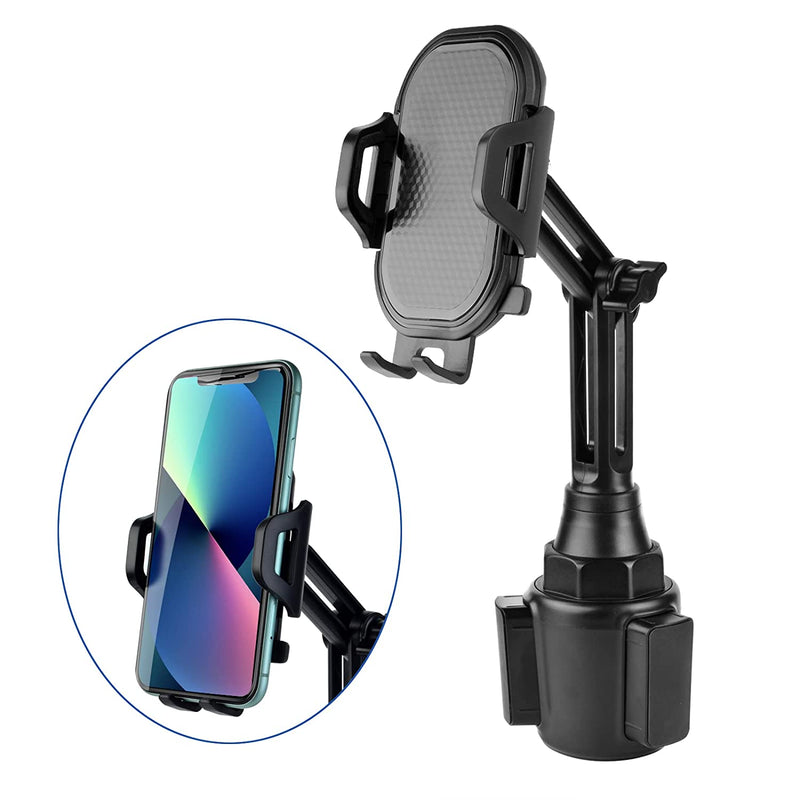 Lopnord Cup Holder Phone Holder Compatible With Iphone 13 12 Pro Max Mini Car Cup Holder Phone Mount For Samsung Galaxy S22 S22 S21 S20 S21 Ultra Adjustable Car Mount Fit For 4 7 Inch Cell Phone