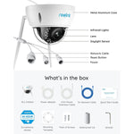 5MP HD Outdoor Security Camera With 5X Optical Zoom 2.4/5 GHz Non-PT RLC-542WA