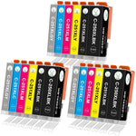18 Pack Compatible Ink Cartridge Replacement For Pgi 250 Cli 251 Pgi250Xl Cli251Xl To Use With Pixma Mg6320 Mg7120 Mg7520 Ip8720 Bk C M Y Gy