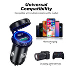 Kewig Usb C Car Charger 60W 5A Super Mini Fast Car Charger Adapter Qc3 0 Pd Type C Dual Port Quick Charge Car Phone Charger Fit For Iphone 13 12 Pro Max 8 Galaxy S21 20 10 9