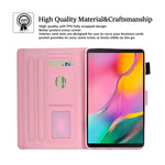 New Galaxy Tab A 10 1 2019 Case Sm T510 T515 T517 Pu Leather Folio Cover Protective Shockproof Standing Case For Samsung Galaxy Tab A 10 1 2019 Table