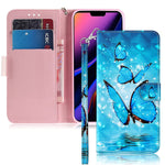 Emaxeler Compatible With Samsung Galaxy S21 5G Case 3D Stylish Pu Leather Shockproof Flip Wallet Magnetic Case With Kickstand Credit Cards Slot Cover For Galaxy S21 5G 2021 Yx 3D Three Butterfly