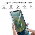 Uluq 2 Pack Privacy Screen Protector For Iphone 13Pro Max 2021 2 Pack Camera Lens Protector Anti Spy Hd Tempered Glass Film 9H Hardness Anti Scratch 6 7Inch