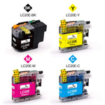 10 Pack Compatible Ink Cartridges For Brother Lc20E Replacement High Yield To Use With Mfc J985Dw Mfc J775Dw Mfc J5920Dw Mfc J985Dwxl Printer4 Black 2 Cyan 2
