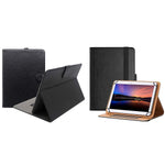 Universal Folio Case For 9 10 Inch Tablet Bundle With Pu Leather Stand Folio Universal Protective Cover For 9 10 9 Tablet With Elastic Adjustable Band And Pencil Holder