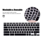 Keyboard Cover Skin For 2020 2019 14 Lenovo Chromebook Lenovo Chromebook S330 S340 S345 14 Laptop Lenovo 14E Chromebook 14 Laptop Protective Accessories Black