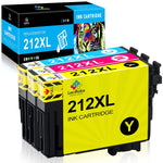 212 Ink Cartridge Replacement For Epson 212Xl 212 Xl T212 T212Xl To Use With Xp 4100 Xp 4105 Wf 2830 Wf 2850 Printer 1 Cyan 1 Magenta 1 Yellow 3 Pack