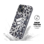 Adidas Iphone 13 Pro Grey Leopard Sports Snap Phone Case Slim And Impact Resistant