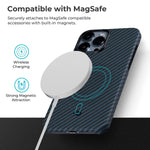 Pitaka Magnetic Case Compatible With Iphone 13 Pro Max 6 7 Inch Magez Case 2 100 Aramid Fiber Slim Fit Phone Cover 3D Grip Touch Black Bluetwill
