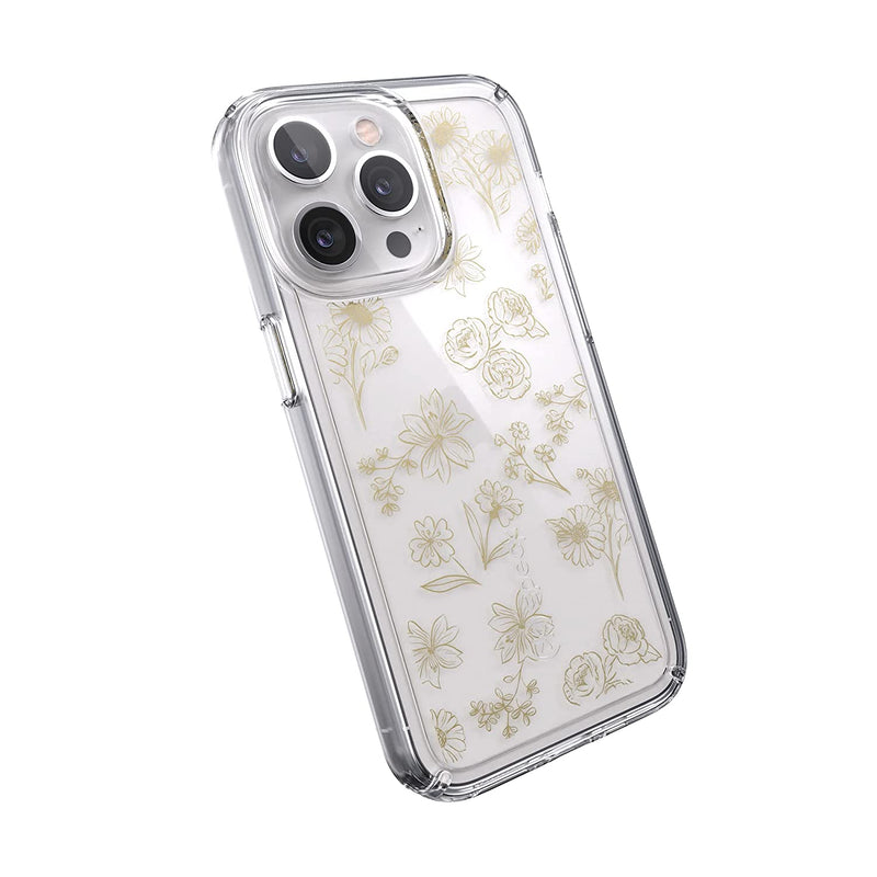 Speck Products Gemshell Print Iphone 13 Pro Case Golden Fall Clear