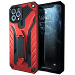 Kitoo Designed For Iphone 12 Pro Max Case With Kickstand Military Grade 12Ft Drop Tested Red