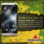 Deltashield Screen Protector For Samsung Galaxy S22 2 Pack Bodyarmor Anti Bubble Military Grade Clear Tpu Film