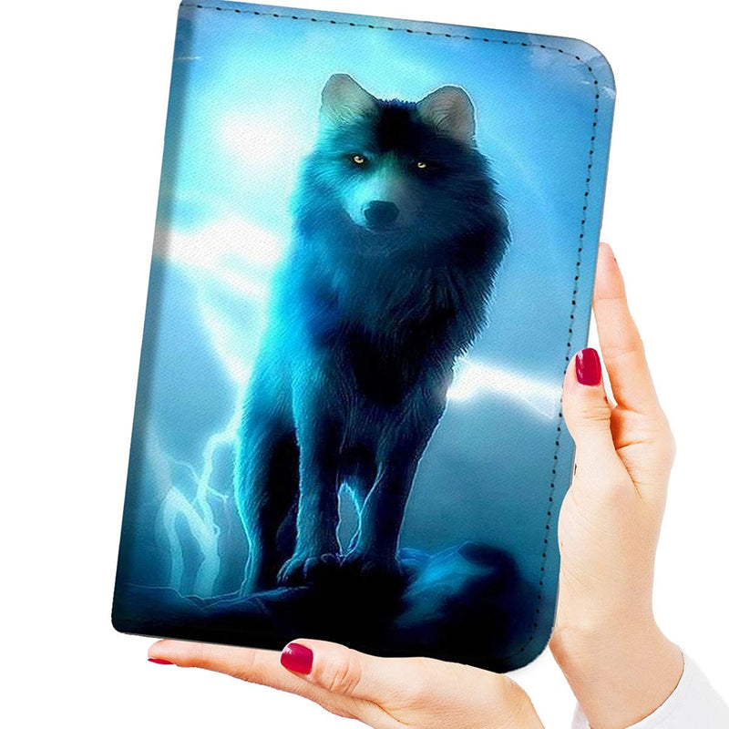 For Ipad 9 7 Inch Fits Ipad 5 Ipad 6 Ipad Air Ipad Air 2 Flip Case Cover A23486 Night Wolf 23486