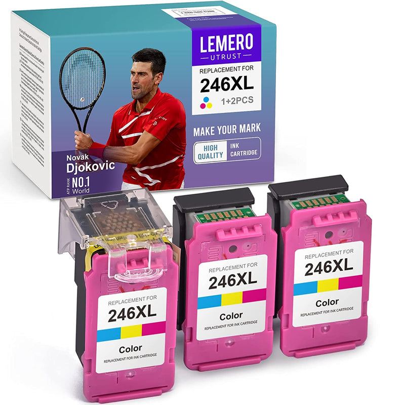 Ink Cartridge Replacement For Canon 246Xl Cl 246 Cl 246Xl Use With Canon Pixma Mx490 Mx492 Mg2522 Mg2525 Mg2922 Ts3122 Mg3022 Ts3120 Ip2820 Tri Co
