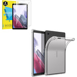 New Moko Bundle Case For Samsung Galaxy Tab A7 Lite 8 7 Inch 2021 Model Sm T220 T225 T227 Ultra Clear Soft Tpu Case Screen Protector 2 Pack