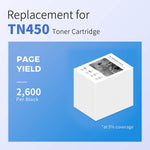 Compatible Toner Cartridge Replacement For Brother Tn450 Toner Dr420 Drum For Intellifax 2840 Hl 2270Dw Dcp 7065Dn Mfc 7860Dw Printer 2 Tn 450 1 Dr 420 3Pack