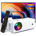 WiFi Mini Portable Projector With HD Movie Supports 1080P Include 100" Screen
