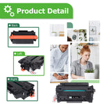 Compatible Toner Cartridge Replacement For Hp 55A Ce255A 55X Ce255X P3015 P3015Dn P3015X Pro 500 Mfp M521Dn M521Dw M521 M525 Printer Ink Black 1 Pack