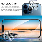 Sinbee 3 Pack For Iphone Camera Lens Protector Tempered Glass Compatible With 13 Pro Max And New Versionscratch Protective Filmeasy Installation Black Circle 3 93 X 6 69 0 39 Inch