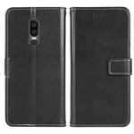 New For Oneplus 6 Wallet Case Wrist Strap Lanyard Leather Flip