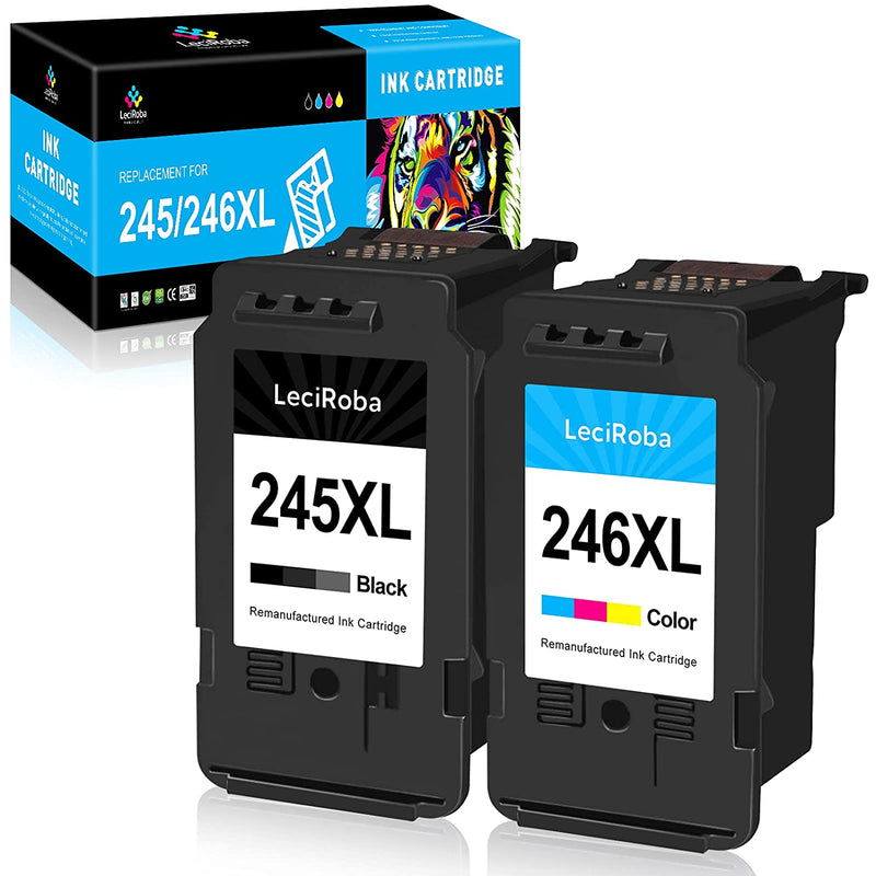 245Xl Ink Cartridge Replacement For Canon Pg 245Xl 245Xl Pg 246Xl 246Xl Pg 243 For Pixma Tr4520 Mg2522 Mx490 Mx492 Ip2820 Ts3122 Mg2920 Mg2922 Printer 1 Black