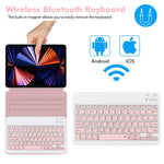 New Ipad Pro 11 Inch Case With Keyboard 3Rd Generation 2021 2020 2018 Ipad Air 4Th 5Th 10 9 Inch Keyboard Case Magnetic Detachable Wireless Ipad Cover Fo