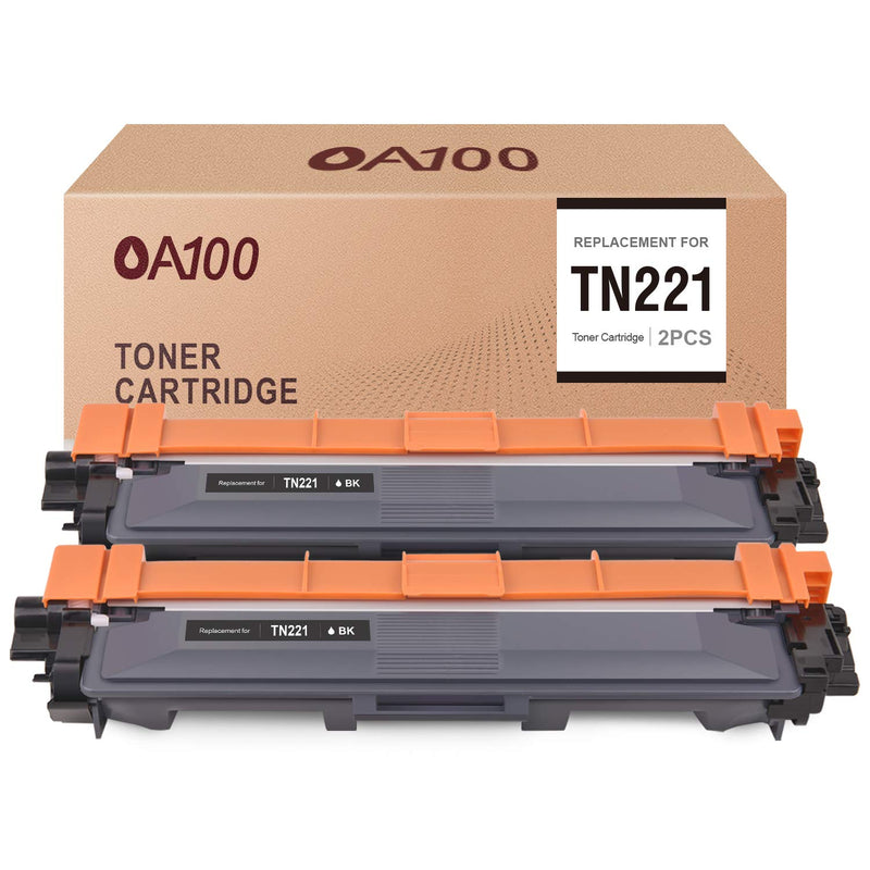 Compatible Toner Cartridge Replacement For Brother Tn221 Tn 221 For Mfc 9330Cdw Hl 3170Cdw Mfc 9130Cw Mfc 9340Cdw Hl 3140Cw Black 2 Pack