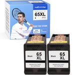 Ink Cartridge Replacement For Hp 65Xl 65 Xl N9K04An Work With Hp Deskjet 3755 3752 2652 2622 2624 2655 2624 Envy 5055 5052 5010 2 Black