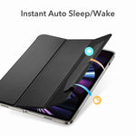 New Esr Trifold Case Compatible With Ipad Pro 11 Inch 2021 3Rd Generation Lightweight Stand Case Auto Sleep And Wake Pencil 2 Wireless Charging Asce