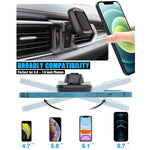 Ve Ve Power Car Phone Holder Air Vent Phone Holder Car Mount For Mazda Cx5 2017 2022 Magnetic Navigation Holder For All Smartphone