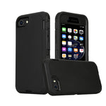 Lordther Iphone Se 2022 Case Iphone Se3 Se2 Case Shieldon Series Dustproof Shockproof Durable Case For Iphone Se 2022 Se3 Se2 Iphone 8 7Not Plus Black