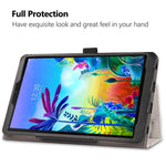 New Smart Case For Lg G Pad 5 10 1 Case Premium Pu Leather Cover Lg G Pad 5 10 1 Inches 2019 Release Models Lm T600L T600L Tablet With Pencil Holder Ma