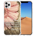 Case For Iphone 13 Pro Hungo Soft Tpu Cover Clear Heavy Duty Protection Compatible With Iphone 13 Pro Christian Sayings Bible Verses Sayings About Faith Hebrews
