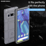Iteafcom For Google Pixel 6 Pro Case 2021 Slim Fit Cover Soft Flexible Silicone Rubber Defender Shockproof Anti Drop Bumper Protective Phone Cover Men Birthday Gift For Google Pixel 6 Pro Grey
