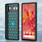 Jusy Design For Google Pixel 6 Case Anti Fingerprint Durable Light Shockproof Flexible Protective Phone Cases Cover For Pixel 6 Black