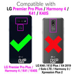 New For Lg Premier Pro Plus 6 1 Harmony 4 K40S K41 Wallet Cas